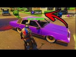 How To Drive Cars In Fortnite Battle Royale New Working Glitch 2018 Battle Fortnite Toy Car