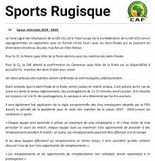 Utilisateurs parcourant actuellement ce forum: Sports Rufisque Caf Champions League Ccl 2020 Facebook