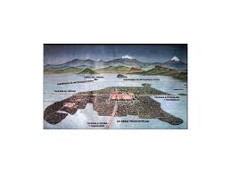 Tenochtitlan is the southern part of the main island (below the red line). Moctezuma Was An Aztec Ruler Of Tenochtitlan Leader Of The Aztec Triple Alliance From Circa 1502 He Is Known For Being The Ruler Of The Aztec Ppt Download