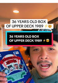 Explore 1989 Upper Deck Baseball Card Box