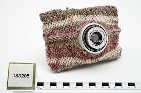 Knit shawl patterns are perfect for the summer knitter. Guerilla Knitted 1950s Halina Camera Guerilla Knitting Is Flickr