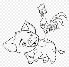 These free printables are sure to be a hit with your little adventurer! Moana Coloring Pages Moana Coloring Pages Hei Hei Hd Png Download 1187x1080 598107 Pngfind