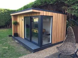 Storage capacity of the large 444 cu. Home Office Gym Games Room Modern Shed Surrey By Upright Construction Ltd Houzz