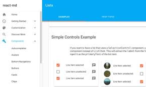 Material design lite does exactly that and sets a great example with its own website. 32 Materialdesign Examples With Reactjs