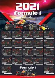 So viele wie noch nie. Formel1kalender De Kalender Ubersicht Formel 1 Rennen Posterplakat