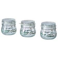Ikea 365 Transparent White Dry Food Jar With Lid Height 30 Cm Volume 2 3 L Ikea Food Jar Kitchen Containers Ikea Food Storage