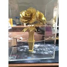 Cutting processes are those in which a piece of sheet metal is separated by applying a great enough force to caused the material to fail. Piececool Lover Gift Golden Rose P050g Model Building Diy 3d Laser Cut Metal Puzzle Educational Toys Planet