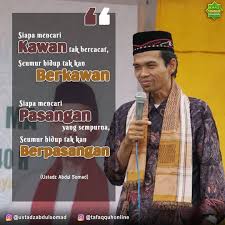 'kami yang sengaja batalkan undangan ustad solmed'. Ustadz Abdul Somad Ustadz Abdul Somad Kata Kata Bijak