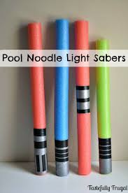 Pool Noodle Light Sabers Star Wars Birthday Party Star Wars Party Star Wars Birthday