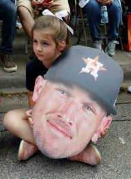 Astros fans celebrate home opener at Minute Maid Park