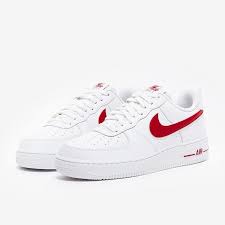 Nike Air Force 1 07 3 White Red Air Force Nike Whitered Air Force Shoes Red Nike Shoes White Nike Shoes