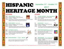 Johnson to declare national hispanic heritage week for the week including the 15th and 16th of september. Mott Community College On Twitter Reminder Celebrate Hispanic Heritage Month At Mcc Every T Th Sept 19 Oct 15 Mcc Will Host Special Events Free Open To The Public Https T Co Rgzjpxfiwj