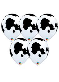 Start a farmhouse hoedown or hootenanny with cowboy & western theme party supplies and decorations from windy city novelties! Western Party Holstein Cow Print Balloons Pack 5