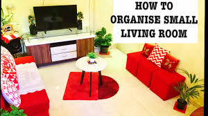 Choose sofas with low backs and legs that allow vision to flow under. How To Organise Small Living Room Living Room Organisation And Living Room Tour Drawing Room Youtube