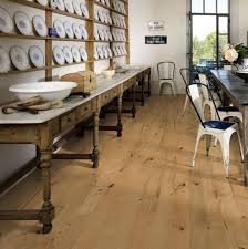 Their wood has a beautiful bright creamy colour with subtle variations in its 'raw' form, with a varied (but not too wild) grain. Kahrs Oak London Flooringsupplies Co Uk