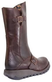The mes 2 minx line from fly london is this winter seasons work to weekend must have boot! Fly London Mes 2 Womens Leather Mini Wedgelong Boots In Brown Uk Size 3 8 Ebay