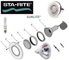 Sta Rite Sunlite Pool Light Parts Pool Plaza
