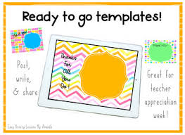 Create your own printable & online teacher appreciation cards. Teacher Appreciation Cards Digital By Easy Breezy Lessons By Amanda