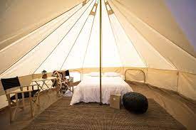 We Tried It Camp D Out S New Glamping Service Luxury Glamping Glamping Outdoor Bed