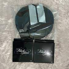 On Hand Official Bts Black Swan Beret And Face Mask Set Shopee Philippines