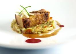 Filet D Esturgeon Marine Poele Embeurre De Chou Chinois Aux Aromates Une Recette De Philippe Etchebest Pour Sturia Food Eat Beef