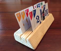 Using burlap (this blogger specifically used lace floral burlap), 1/4″ to 1/2″ coordinating ribbon, scissors, hot glue, and a measuring tape, you can make this marvelous display in just 30 minutes. Wooden Playing Card Holder For Kids 5 Steps With Pictures Instructables