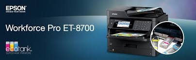This system can also produce a maximum print resolution of up to 4800 x 1200 optimized dots per inch (dpi). Epson Workforce Pro Et 8700 Ecotank Printer We Sell At Best Prices