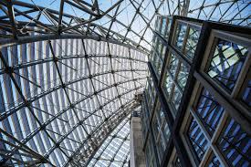 The dome will house a. San Diego Central Library California Sheet Metal