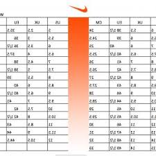 Cute Mens Vs Womens Shoe Size Chart Digibless