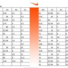 comfortable nike shoes size conversion chart digibless