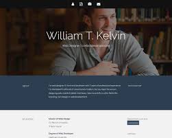 Templatemonster knows what you need. Kelvin Bootstrap Resume Template Templatemag