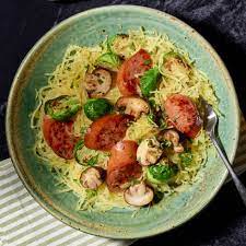 Kroger Mymagazine Kielbasa With Fall Veggies Smoked Bacon Recipes Whole Food Recipes Recipes