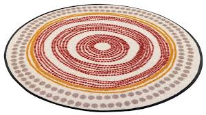 Teppich rot rund druchmesser 60 cm einfarbige teppiche teppiche l ufer deko. Teppich Boho Style Wash Dry By Kleen Tex Rund Hohe 7 Mm In Und Outdoor Geeignet Waschbar Wohnzimmer Online Kaufen Otto