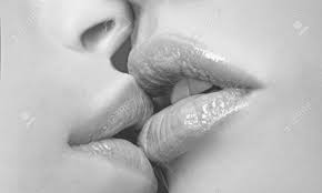 Two Lesbian Friends Kissing. Sensual Lips Kisses. Passion And Sensual  Touch. Stock Photo, Picture and Royalty Free Image. Image 132320346.