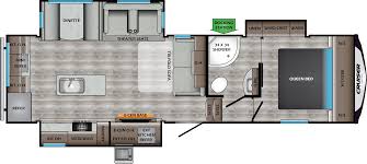 Cruiser Aire Fifth Wheels Cr28rd Floorplan Crossroads Rv In 2020 Floor Plans Fifth Wheel Cruisers