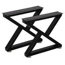 Detailed dimensions for each individual piece is provided in the steps below. Buy Metal Coffee Table Leg Heavy Duty Industrial Dining Table Legs Z Shape Coffee Table Legs Diy Iron Bench Legs Furniture Legs H16 Xw18 Set Of 2 Online In Turkey B088b6qfnz