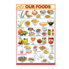 Our Food Chart India Our Food Chart Manufacturer Our Food