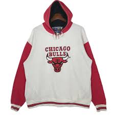 It features crisp graphics that are sure to let everyone know you're proud of your team. Vintage Nba Chicago Bulls Hoodie By Starter Chicago Bulls Big Logo Embroidery Hoodie Sweatshirt Chicago Bulls Hoodie Sweatshirts Hoodie Vintage Nike Sweatshirt
