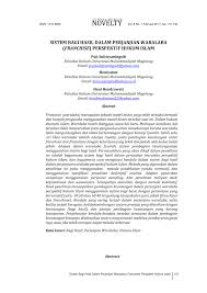 6th maret 2021 11 min read. Pdf Sistem Bagi Hasil Dalam Perjanjian Waralaba Franschise Perspektif Hukum Islam