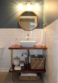 If you are looking for a cheap way to update your bathroom vanity, these diy vanity tops are a great option. Diy Bathroom Vanity Ideas Perfect For Repurposers