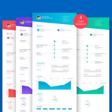 Resume CV Template PSD | Graphiceat