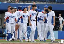 한국 야구가 첫 득점에 성공했다. Zeyy3ma2miyugm