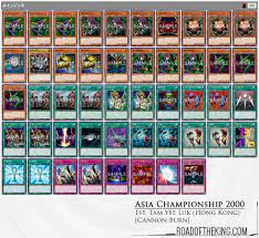 Additionally holy guard build is insta win against amazon builds. Yu Gi Oh Asia Championship 2000 Road Of The King