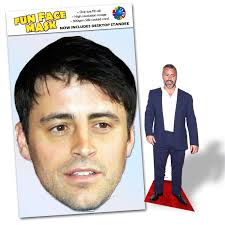Matt Leblanc Ready to Wear Celebrity Card Face Mask With Optional Standee  Ideal for Stag Parties, Hen Do's, Birthdays