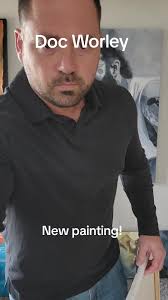 "Doc Worley" is a 16x20 acrylic painting of HM3 Joe Worley and his dog  Galaxie. Joe was a Navy Corpsman assigned to 2nd Battalion, First Marines  in 2004 when they got sent to Iraq. On 17 September, ...