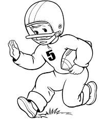 Football Player Football Coloring Pages Coloring Pages For Boys Coloring Pages