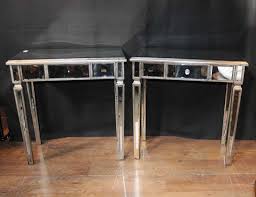 Get set for mirrored side tables at argos. Pair Art Deco Mirror Side Tables Mirrored Occasional Table Furniture