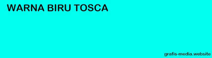 17 Warna Cat Besi Biru Tosca