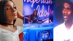 In a video shared online, seyi shay spotted tiwa savage at a saloon and walked up to her and say hi, though the gesture didn't go down well with tiwa. Seyi Shay Reacts After She Was Dragged For Condemning Young Contestant On Nigerian Idol Show Intel Region