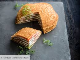 Gateau De Crepe Au Saumon Et Fromage Frais Recettes Recette Saumon Et Fromage Frais Recette Crepe Au Saumon